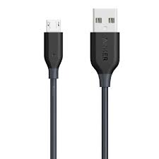 Anker ANKER POWERLINE MICRO USB (6FT) BLACK — Buy in Kenya | Batteriq